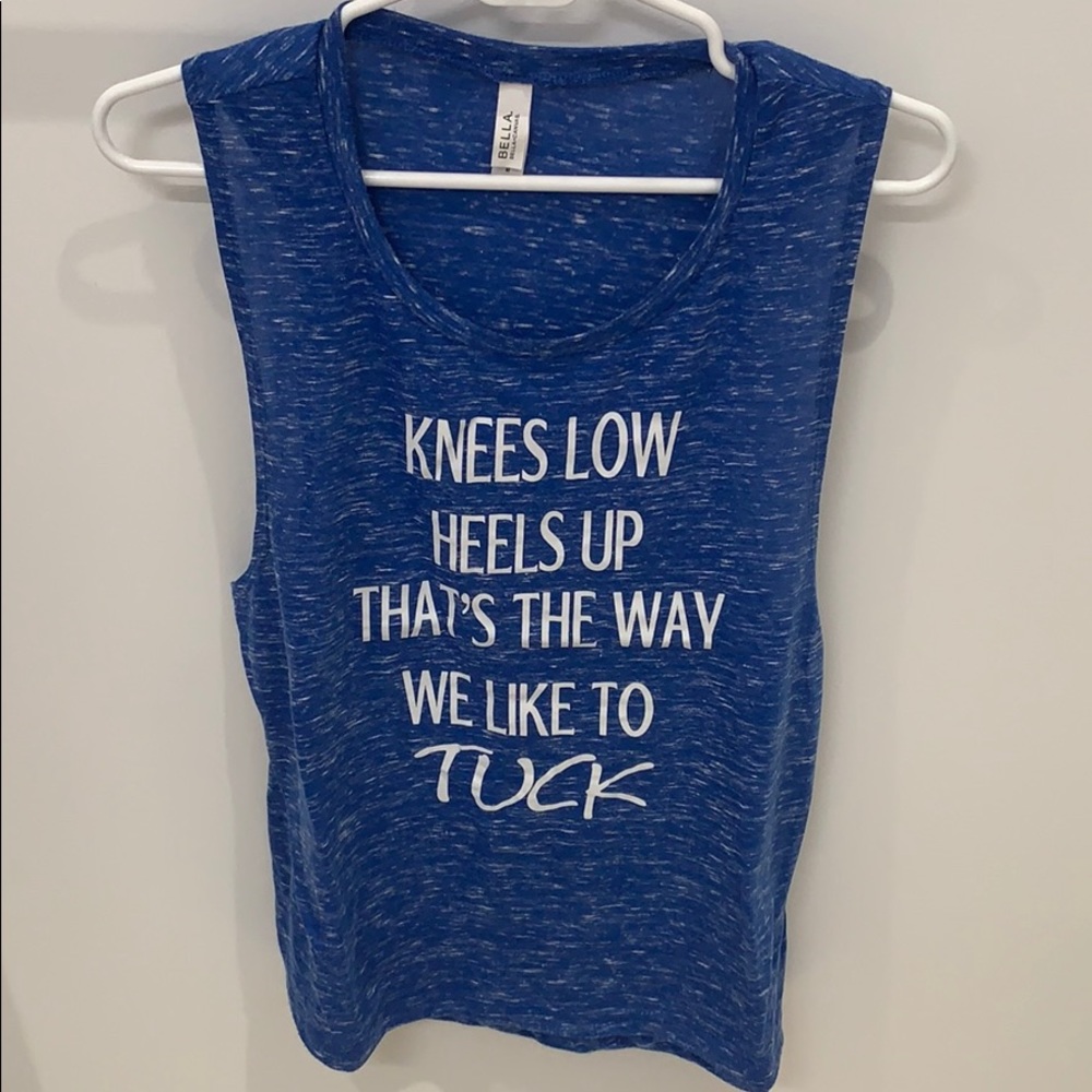 Barre Workout Muscle Tee